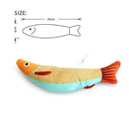 Cat Toys Fish,Teeth Grinding Catnip Toys,Soft and Durable,Kitten