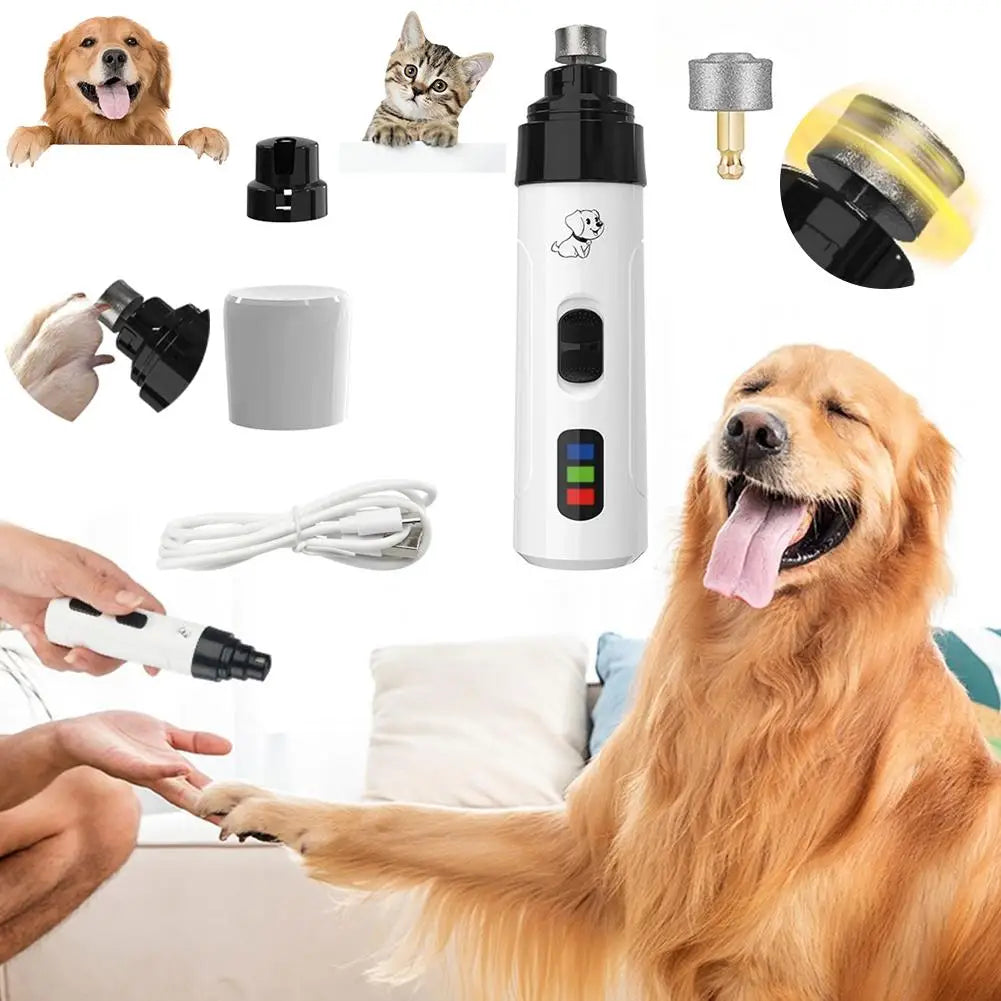 Dog Nail Trimmer Electric Dog Nail Grinder PUppy Cat Nail Clippers