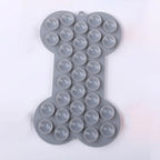 Dog Slow Food Pad Bone Silicone Pet Licking Pad Mat Placemats