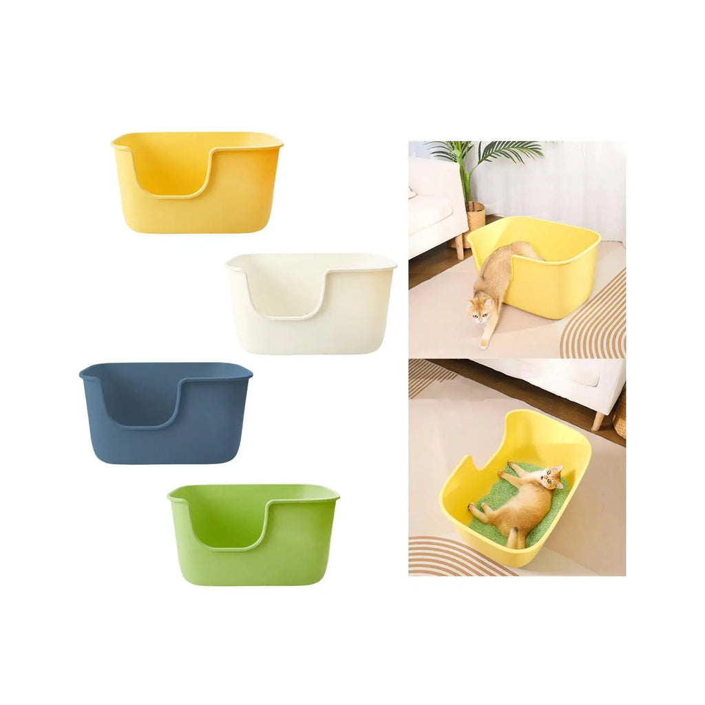 Pet Litter Trays with High Sides