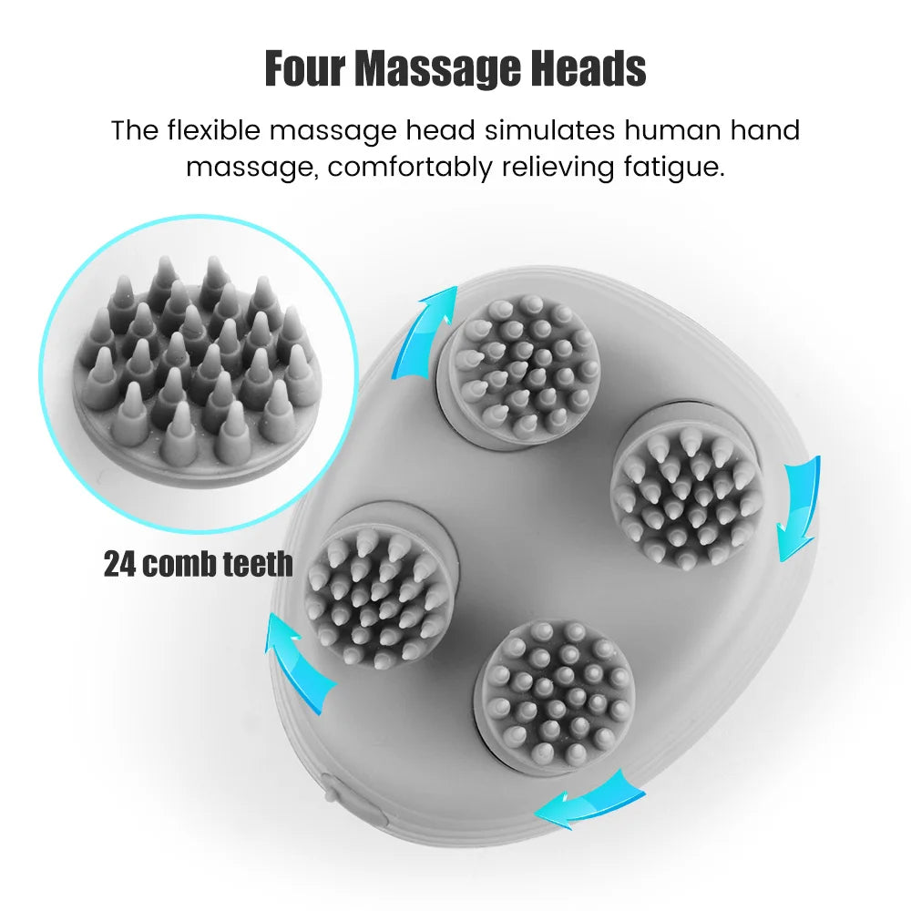 Electric Head Massager Body Shoulder Leg Arm Neck Deep Tissue Head