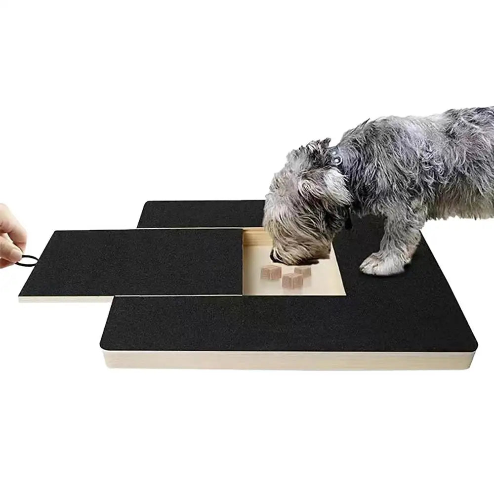 Dog Nail Scratch Board Nail Trim Pad PUll-Out Wooden Pet