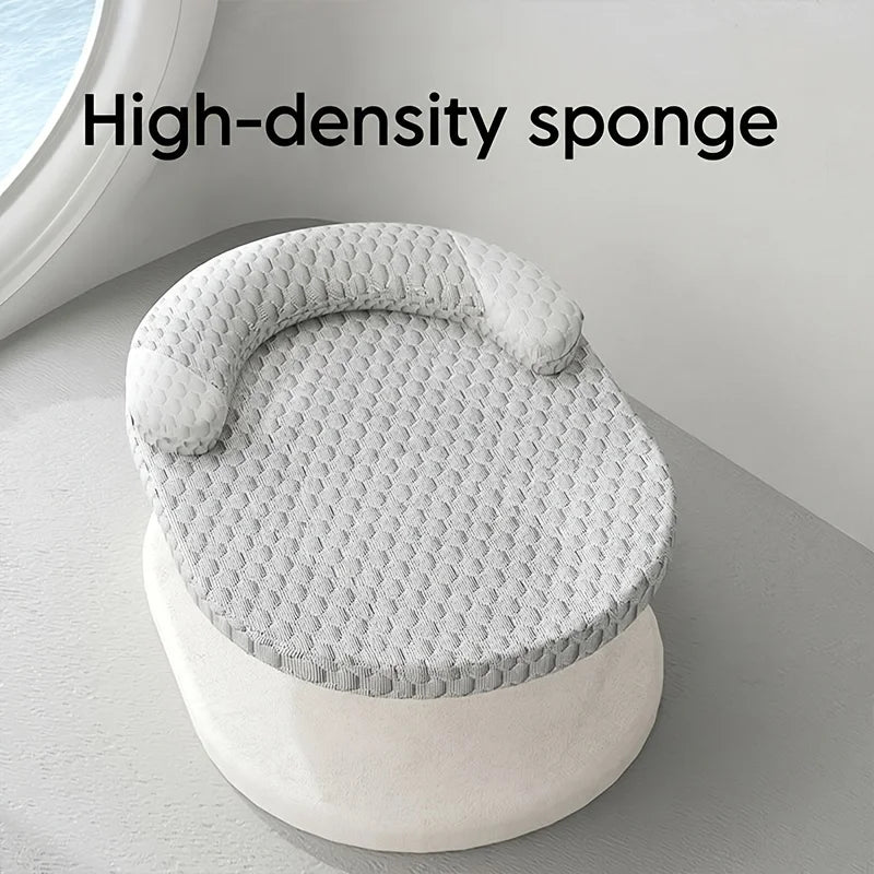 Orthopedic Cold Dog Bed, Breathable Summer Pet Mat with Raised