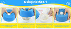 Anti-Choking Slow Feeder Dog Bowl Non-Slip 3/4 Cup - Lick Toy for
