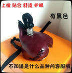 Handmade Cowhide Hat Eye Red Mouth Bird Supplies Crow Magpie