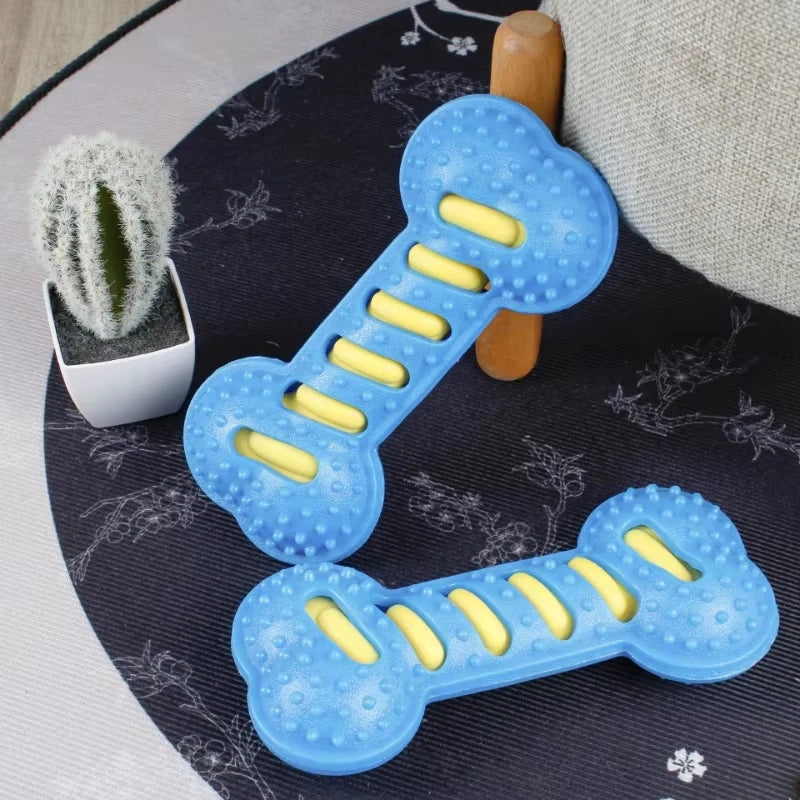 Rubber Dog Chew Toy with Squeaker