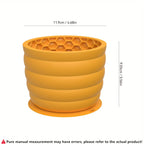 Silicone Slow Feeder Dog Bowl Cup - Anti-Slip Distraction Design