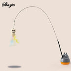 Pet Small Cat Fishing and Cat Teasing Stick 360 Degree Rotation