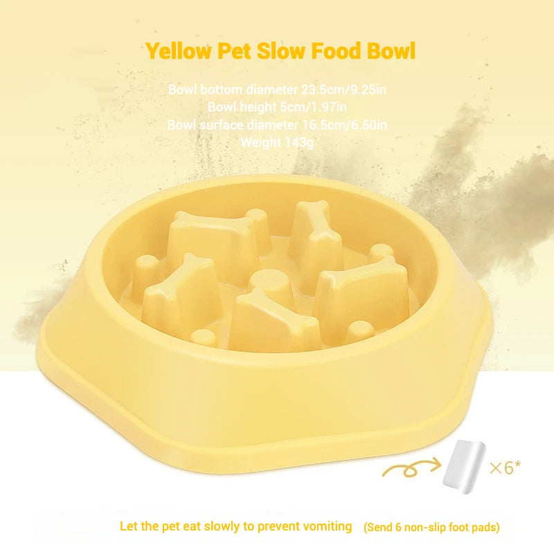 Dog Bowls Slow Feeder 1.5 Cups Slow Feeding Small Medium Breed