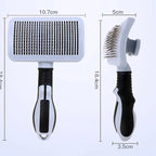 Dog Brush Massage Dogs Comb Automatic Pet Hair Remover Self