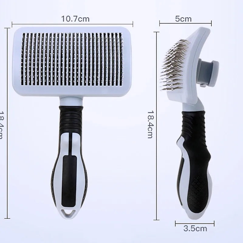 Dog Brush Massage Dogs Comb Automatic Pet Hair Remover Self