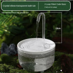 Auto Circulating 2-in-1 Parrot Bath & Pet Water Fountain Drip-Free