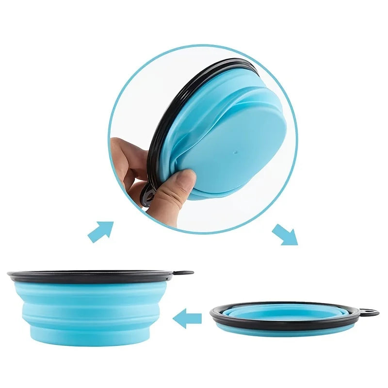 Portable Collapsible Pet Bowl