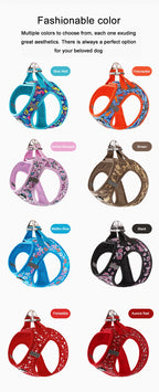 Truelove Pet Harness Soft Air Mesh Adjustable Reflective Pet Vest