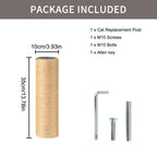 Diy Cat Climbing Tree Tower Replacement Parts | Sisal Rope