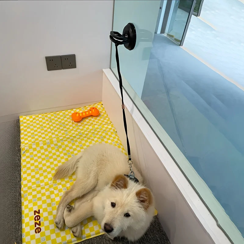 Pet Bath Fixator: For cat/dog bathing, trimming & grooming. Prevents pets from escaping. Essential pet supplies.
