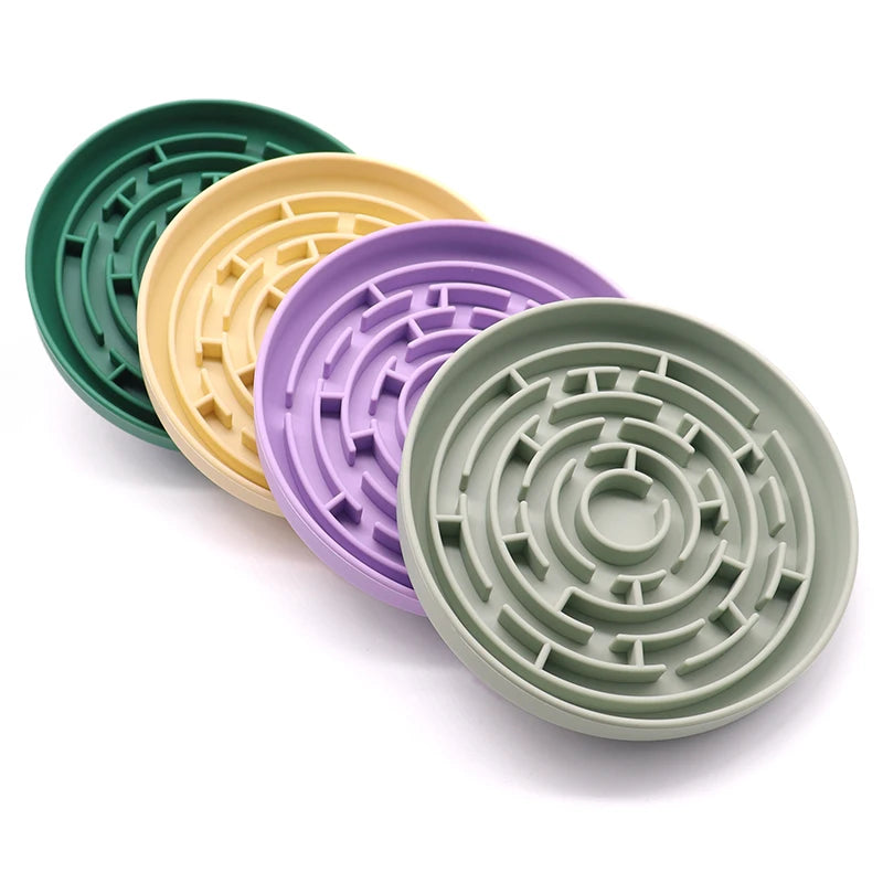 Pet Maze Slow Feeder Bowl for Dogs/Cats - Anti-Choke PUzzle Food