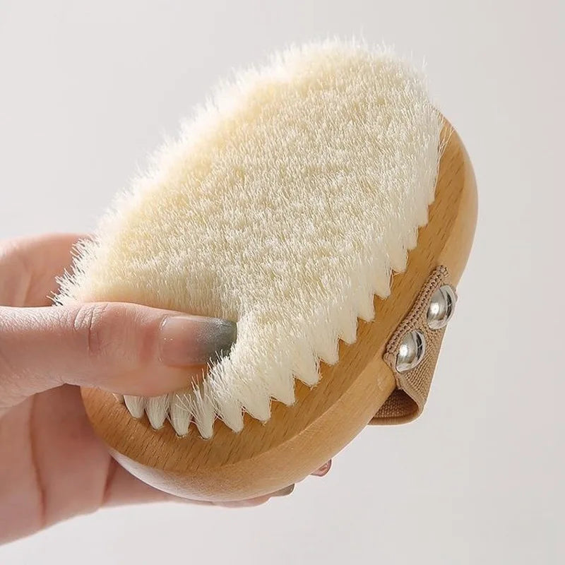 Dual-Sided Boar Bristle Pet Brush: Massage & Deshedding Grooming