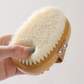 Dual-Sided Boar Bristle Pet Brush: Massage & Deshedding Grooming