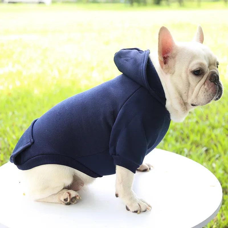 Autumn Winter Pet Dog Hoodies Warm Coat Sweater Small Medium Dog