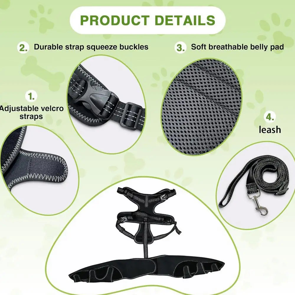Orthopedic Brace for Dogs Pet Joint Hip Support Brace Adjustable