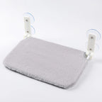 Assembly Free Folding Cat Hammock Plush Mesh Cat Window Wall