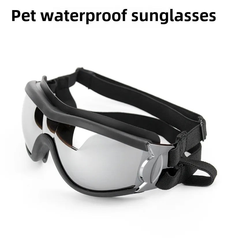 Transparent Color Pet Dog Goggles Waterproof Windproof Sunscreen