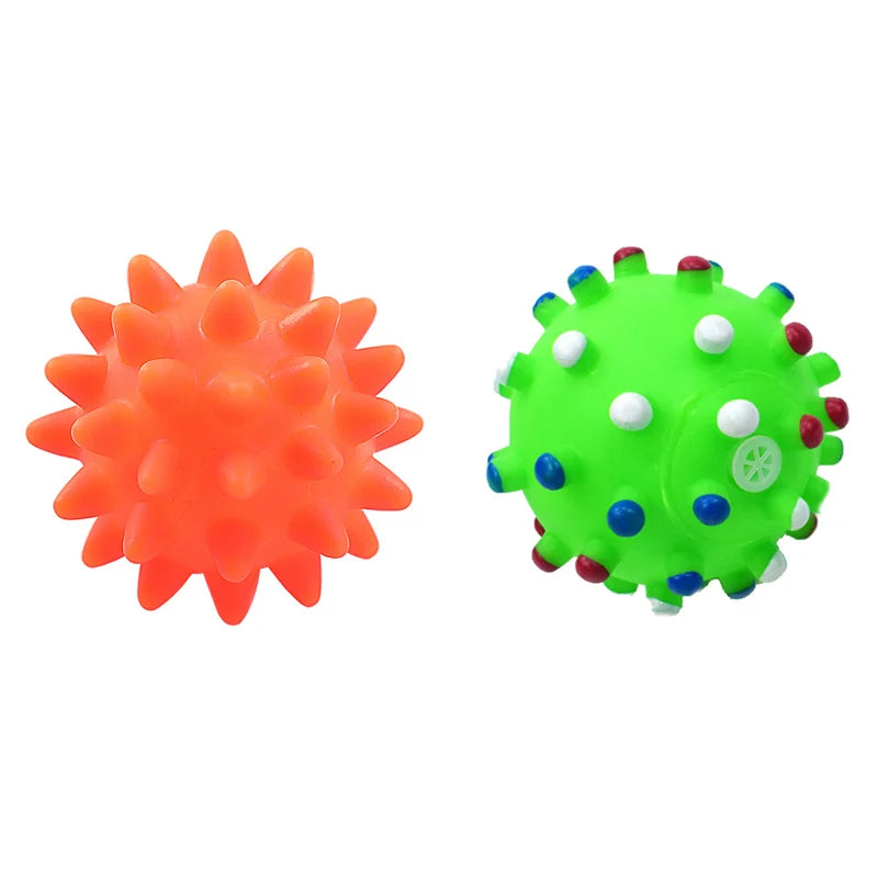Diameter Pet Dog Ball Toys with Squeak for Small Dogs French