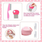 Combo Set Cat Brush Beauty Kit with Pet Nail Clippers and Files