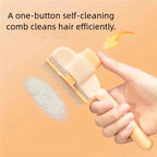 Self Cleaning Dog Brush One Button Release Pet Hair Remover Comb