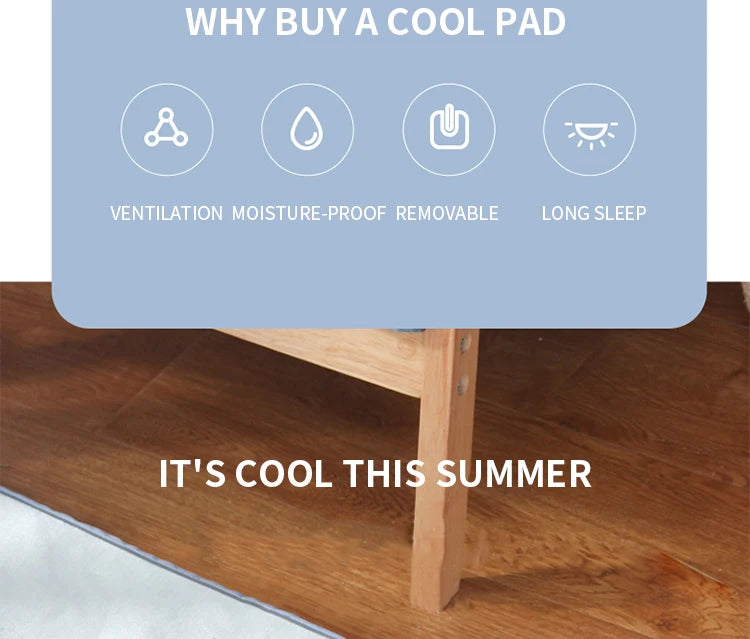 Summer Cooling Dog Bed for Large Medium Dog PUppy Orthopedic