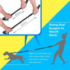 Adjustable Hands-Free Bungee Dog Leash