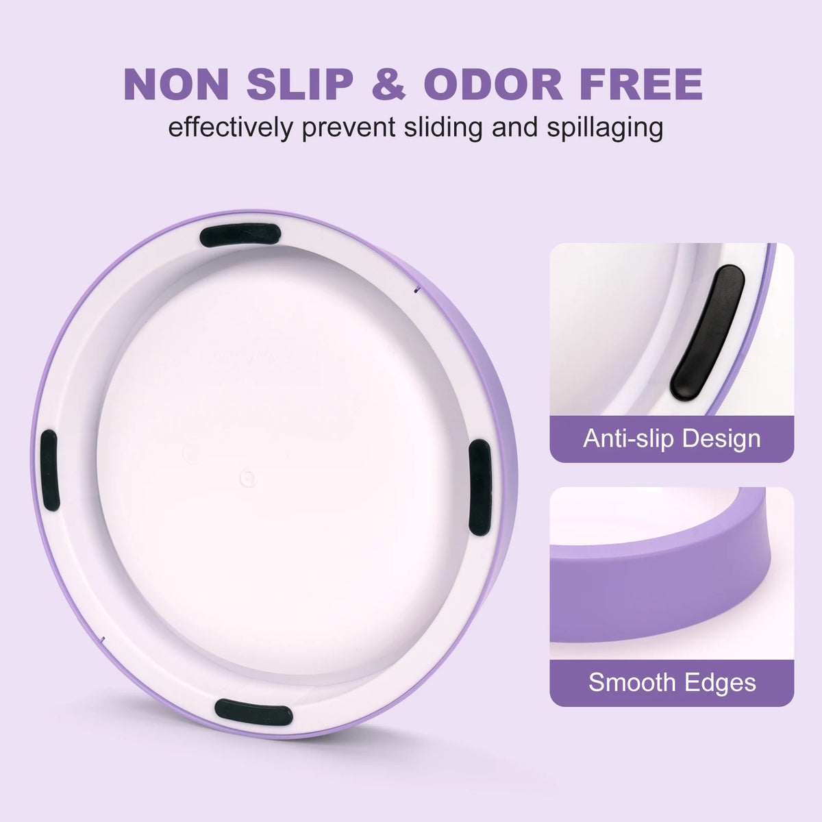 Pet Dog Slow Feeder Bowl Fun Non Slip Anti-Gulping Slower Food