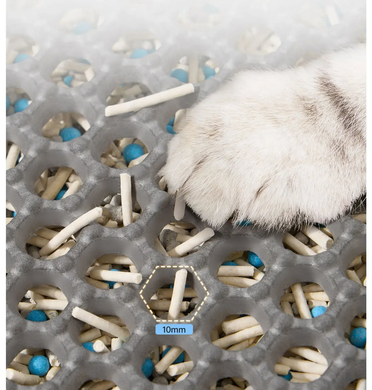Large Size Cat Litter Mat-Advanced Honeycomb Double Layer