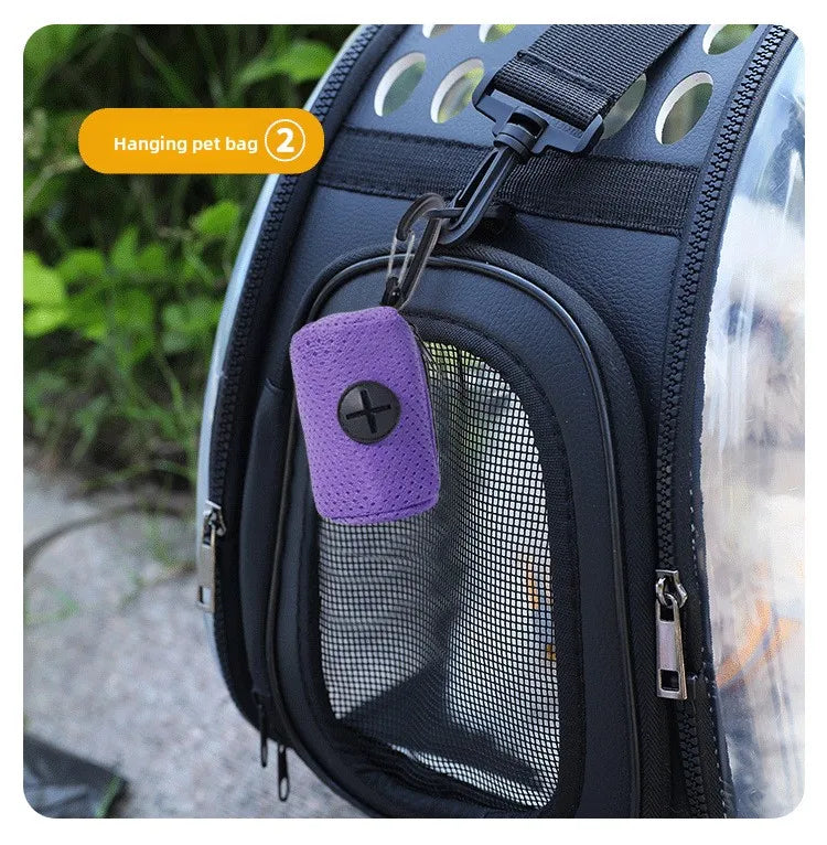 Portable Dog Waste Bag Dispenser & Holder