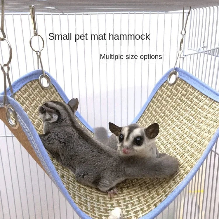 Small Animal Cooling Mat Hammock Hamster Flower Branch Mouse