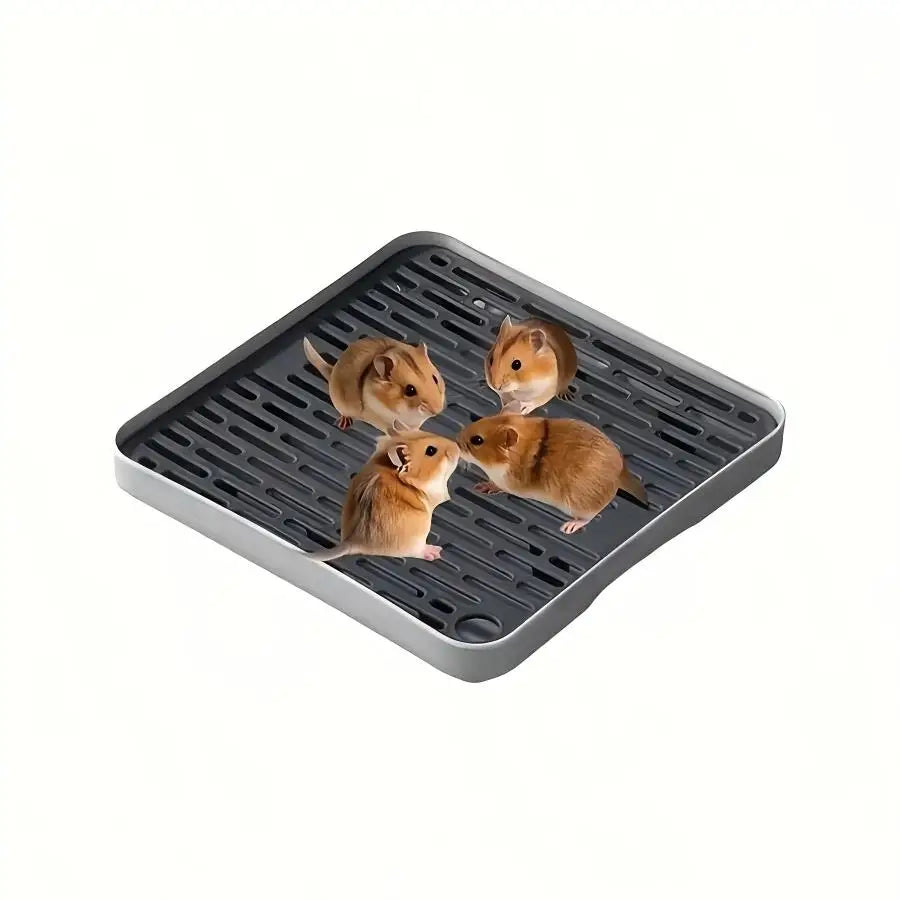 Rabbit Litter Box Small Pet Toilet Tray Bunnie Corner Toilet Box