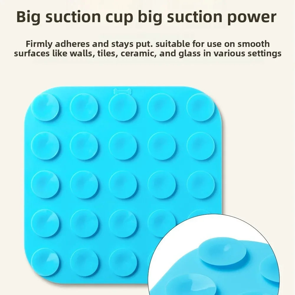 New Pet Silicone Licking Mat Slow Food Maker with Powerful Suction