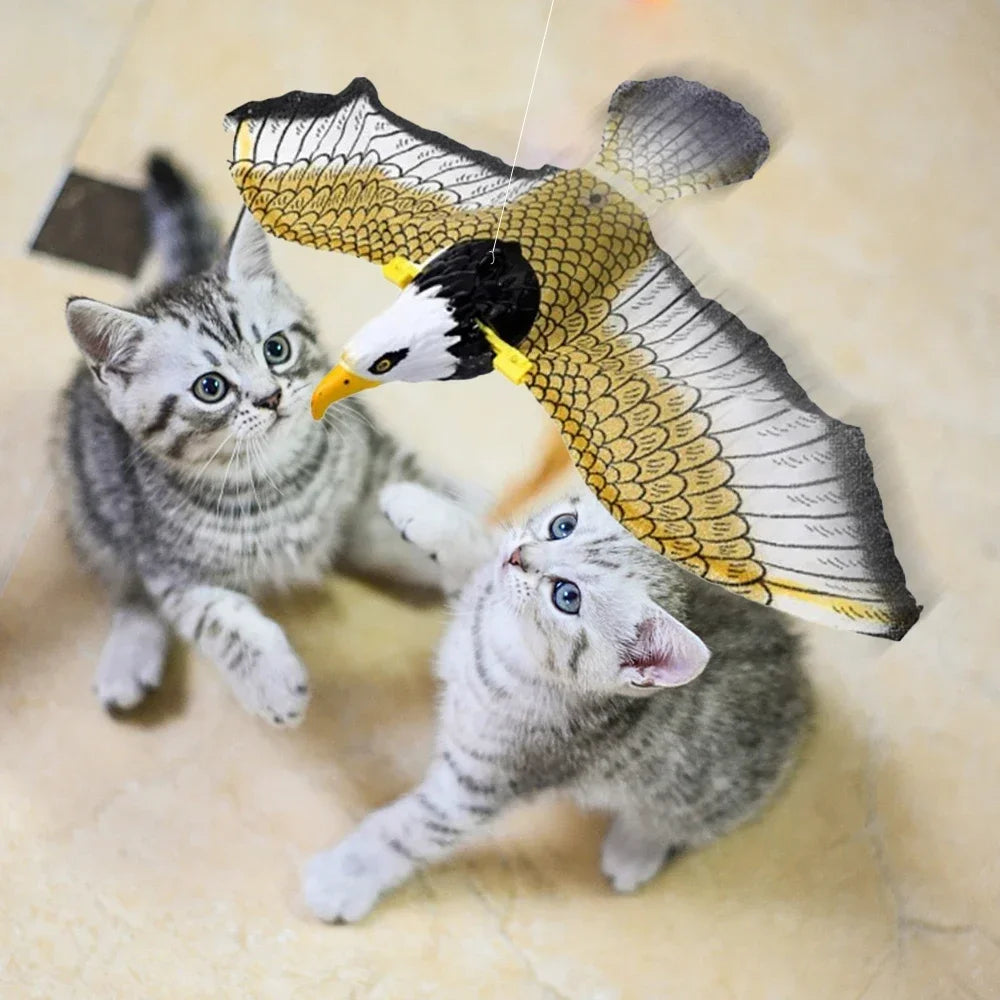 Simulation Bird Cat Toys Funny Self-Hey Hanging Door Automatic