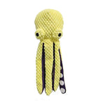 Durable Squeaky Octopus Dog Chew Toy Anxiety Relief Interactive