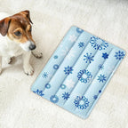 Dog Cooling Mat 30X40Cm Ice Bed Soft Reusable Floor Cushion Summer