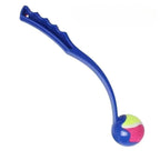 Pet Tennis Ball Launcher Set Outdoor Dog Training Toy Fetch Play