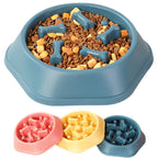 New Slow Feeder Dog Bowl Anti-Choking PUppy Food Bowl Anti-Slip