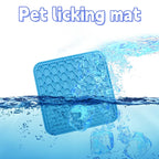 Pet Lick Silicone Mat Slow Feeder Dog Food Plate Bathing