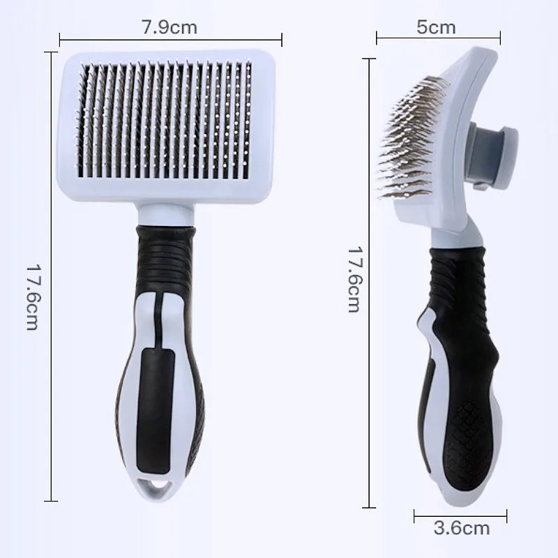 Dog Brush Massage Dogs Comb Automatic Pet Hair Remover Self