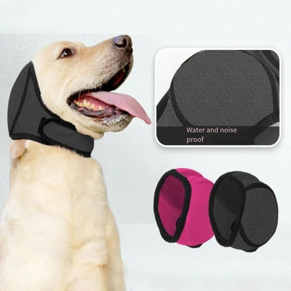 Anxiety Relief Dog Ear Protection Waterproof Muffs Noise Reducing