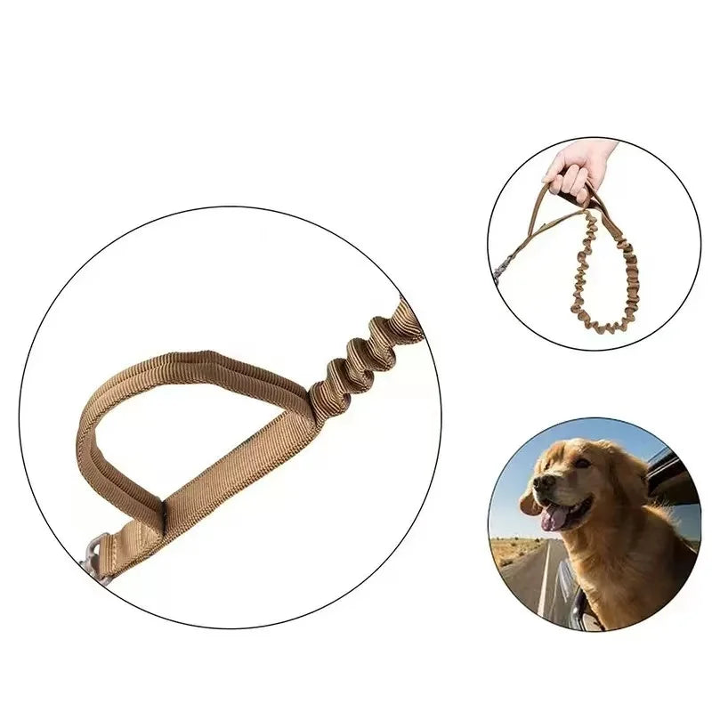 Adjustable Hands-Free Bungee Dog Leash
