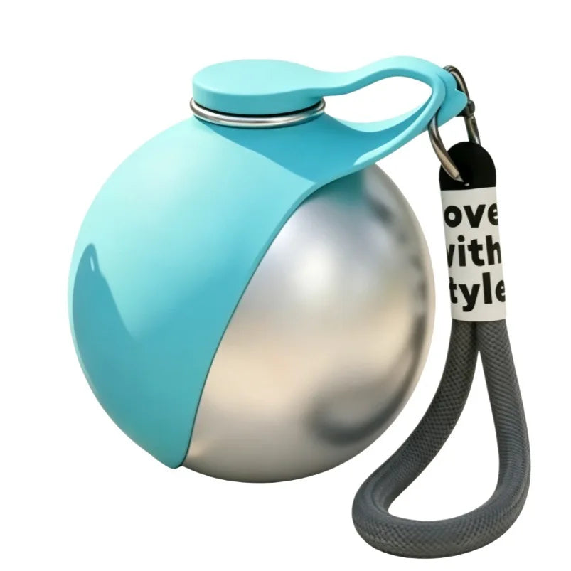 Dog Water Bottle Portable Pet Water Dispenser Removable Silicone