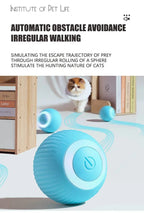 Smart Dog Toy Ball Electronic Interactive Pet Toy Moving Ball Usb