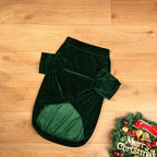 Pet Christmas Clothes Classic Merry Christmas Print Fall Winter